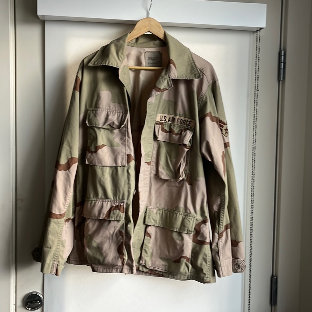 Camouflage Military Jacket (Authentic Air Force)